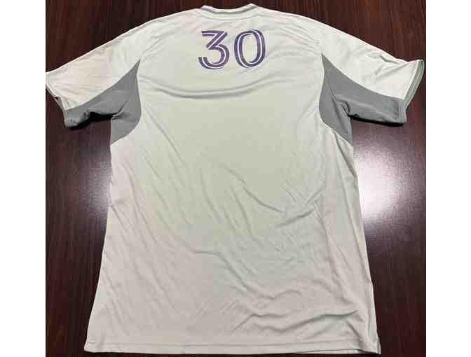 Alex Freeman "Adidas One Planet" Player-Worn and Autographed Pre-Match Top - Photo 2