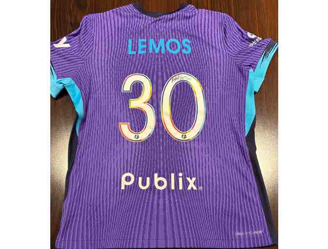 Ally Lemos "Pride in Our City" Match Worn and Autographed Jersey - Photo 1
