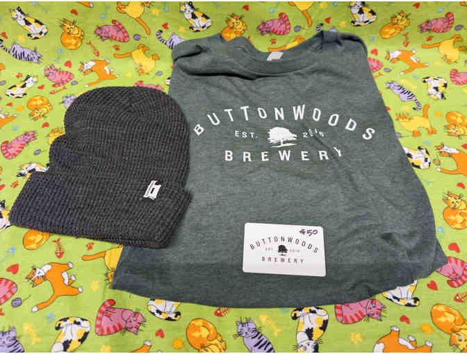 BUTTONWOODS BREWERY GIFT CARD PLUS SWAG!