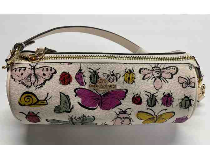 Coach Nolita Barrel Wristlet Creature Print