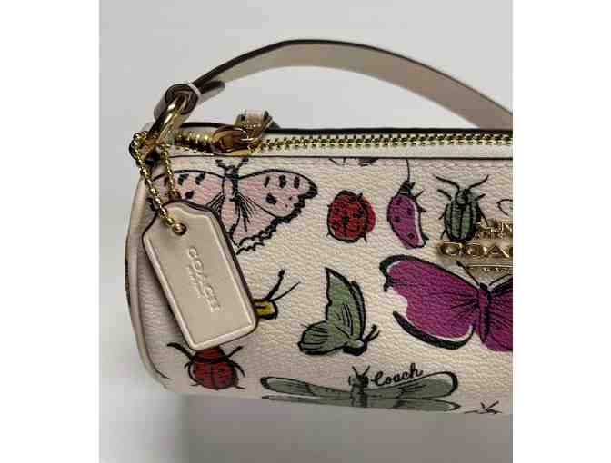 Coach Nolita Barrel Wristlet Creature Print