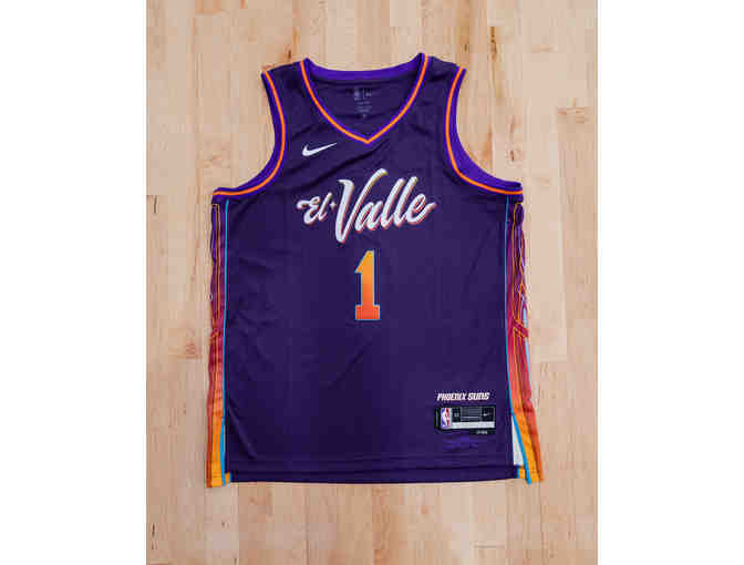 Devin Booker 2024 Signed El Valle Jersey