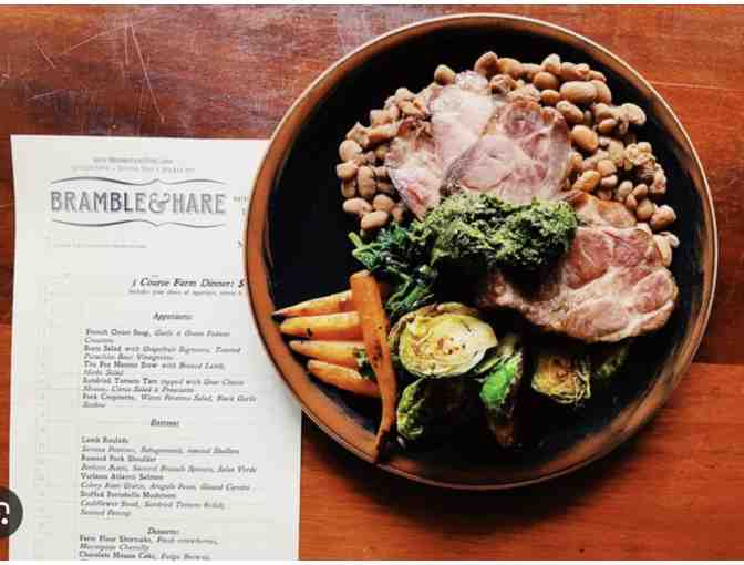 $50.00 Gift card to the amazing Ramble & Hare Restaurant - Photo 3
