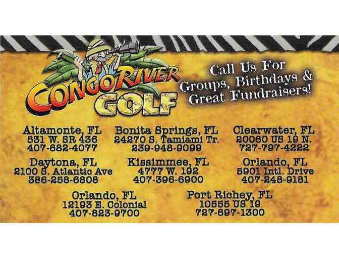 Four (4) Congo River Golf Tickets (each for One FREE Round of Golf)