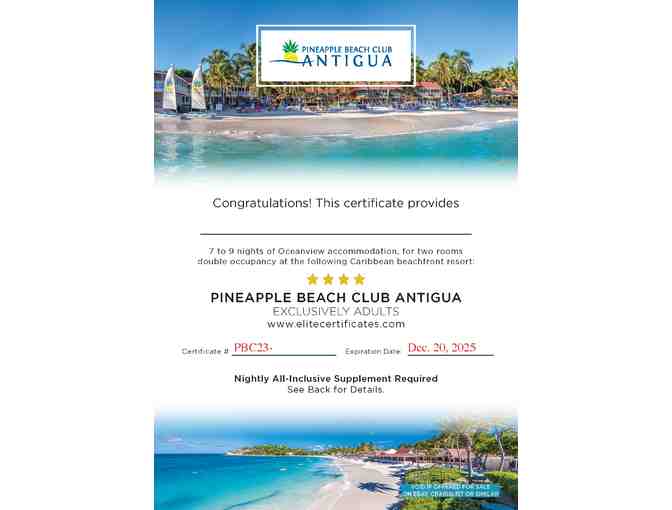 Elite Island Resorts - Pineapple Beach Club, Antigua- Adults Only