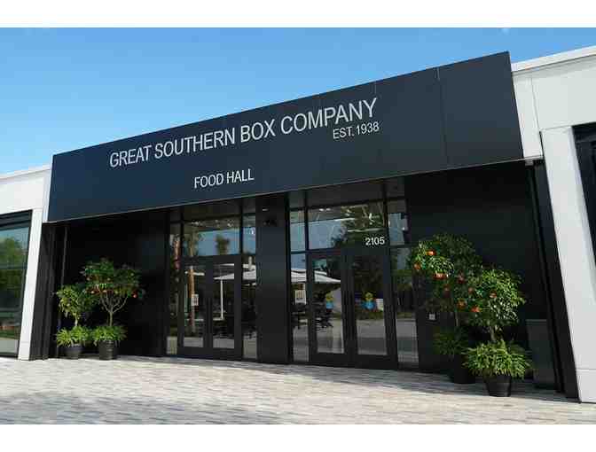 $50 Gift Card at The Great Southern Box Co. Food Hall & Bar