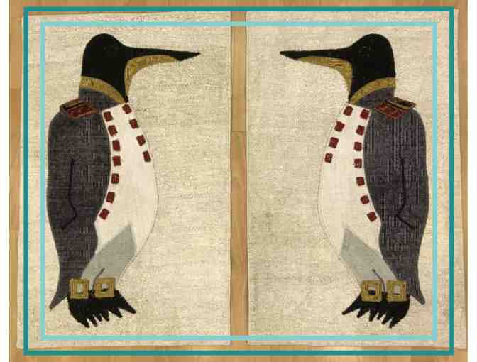 "Penguin Brothers" Custom Turkish Rugs - Photo 1
