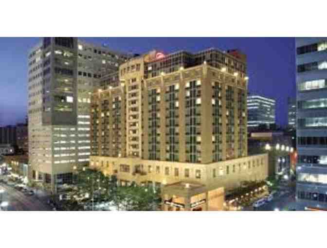 1 Night Stay with breakfast for 2 at the Harrisburg Hilton and 2 Hershey Park Tickets