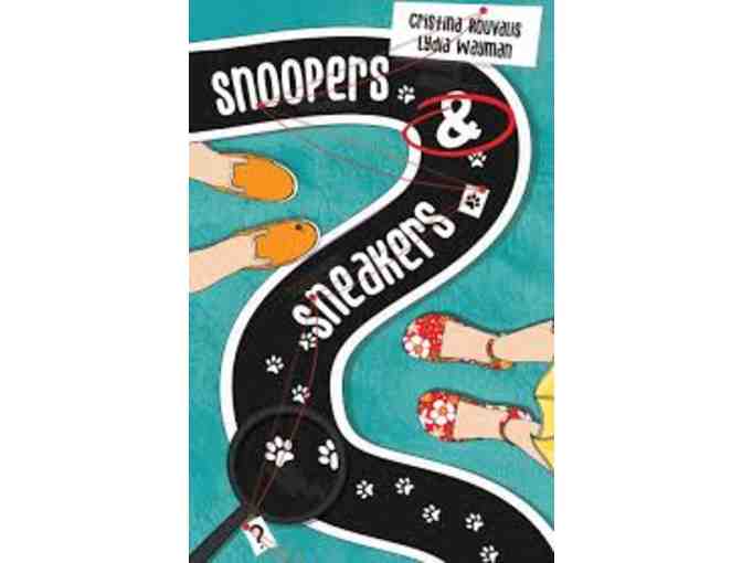 Autographed Copy of Snoopers & Sneakers Book and Amazon Gift Card
