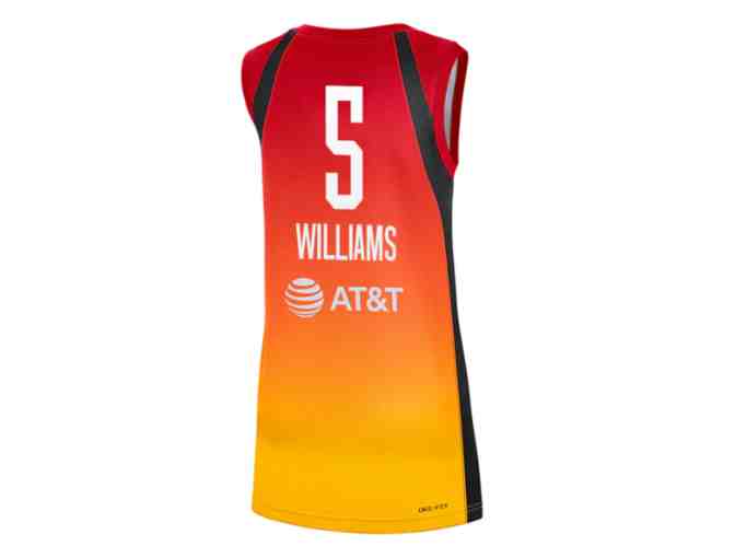 Autographed Gabby Williams Jordan Brand Black 2025 WNBA All-Star Game Jersey