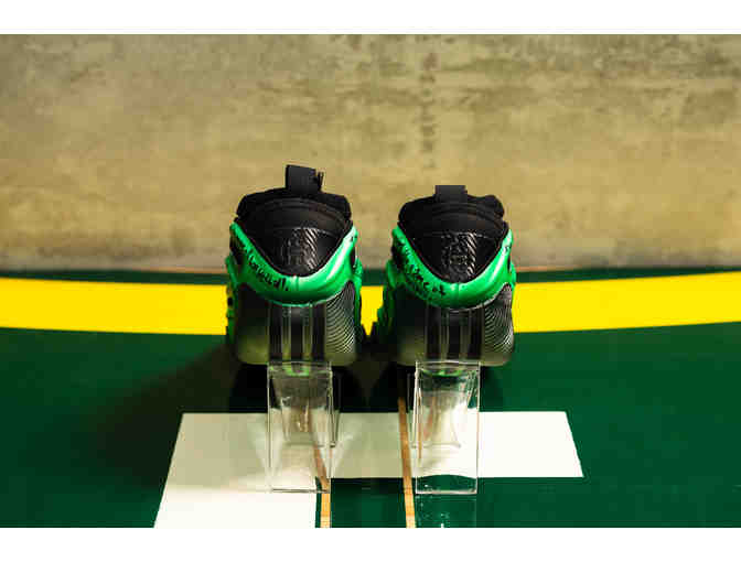 Zia Cooke Custom SIGNED Game Worn Sneakers