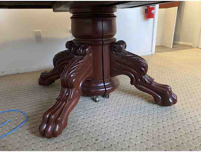 19th Century English Dining Table with Leaves - Photo 4