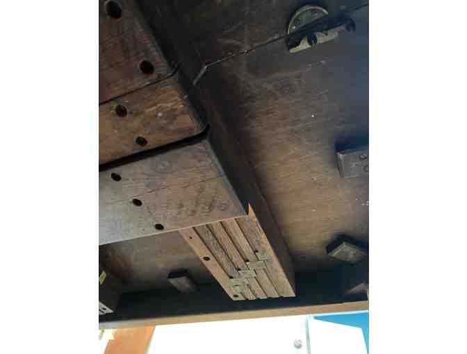 19th Century English Dining Table with Leaves - Photo 8