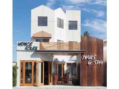 Venice Soleil Nail Salon and Spa Services Certificate