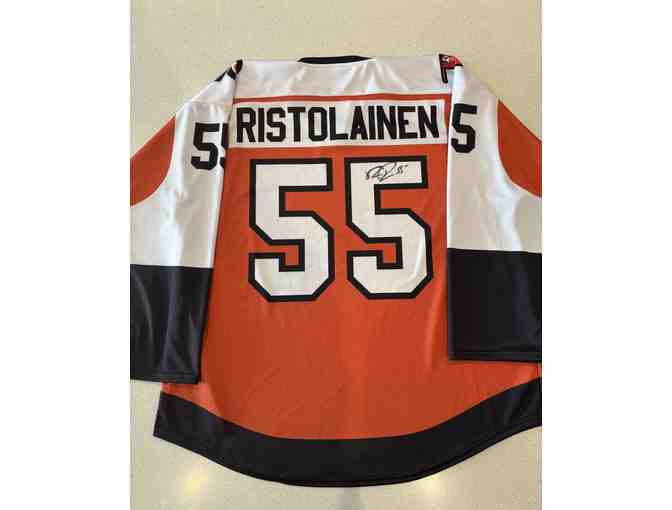 Rasmus Ristolainen Player-Worn Autographed Snider Jersey - Photo 1