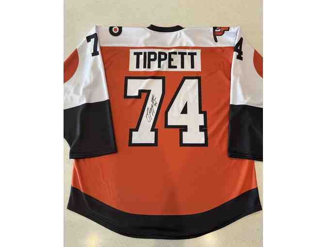 Owen Tippett Player-Worn Autographed Snider Jersey - Photo 1