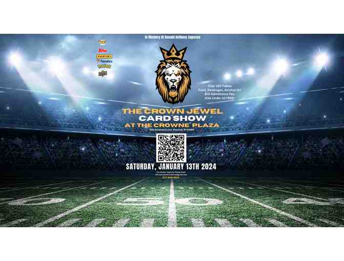 Blaze Jordan Autographed Baseball Card & 5 Tickets to Card and Collectibles Show