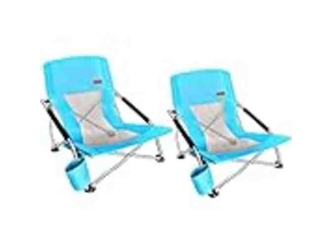 To The Beach - Chairs, Portable Table and Speaker