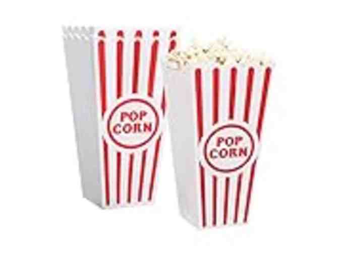 Popcorn Machine, Rustic Snack Tray and Essentials!