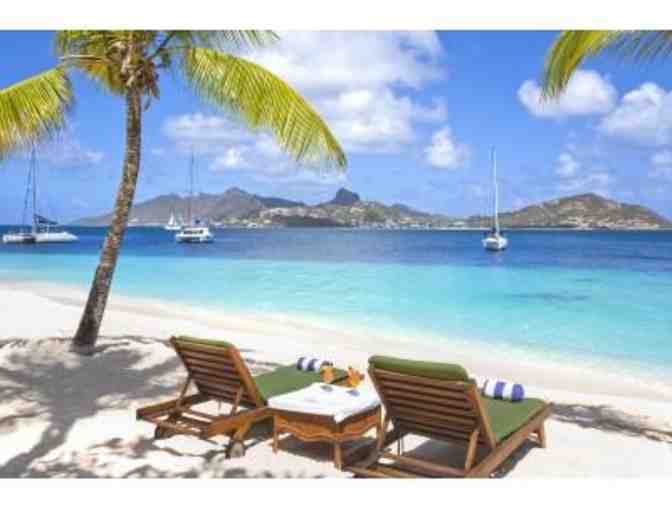 Palm Island Resort (Grenadines) OR Galley Bay (Antigua) for up to two rooms/villas