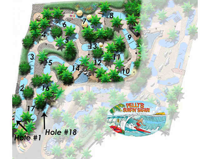 Pelly's Mini Golf - Family Four (4) Pack