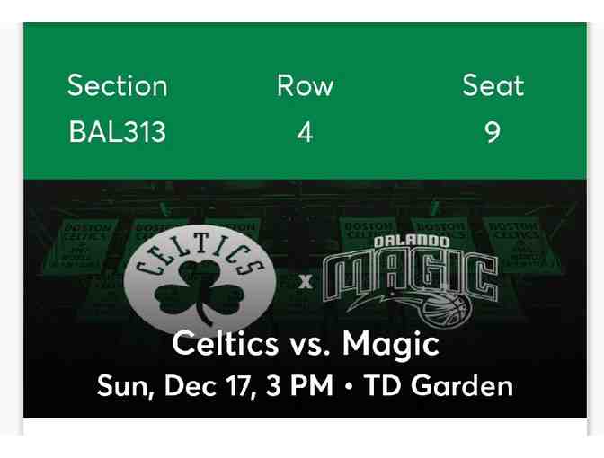 Boston Celtics Tickets