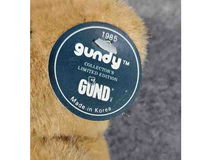 # 20 - Gund Collectors Classic Brown Teddy Bear Plush 6' Jointed Vintage 1985