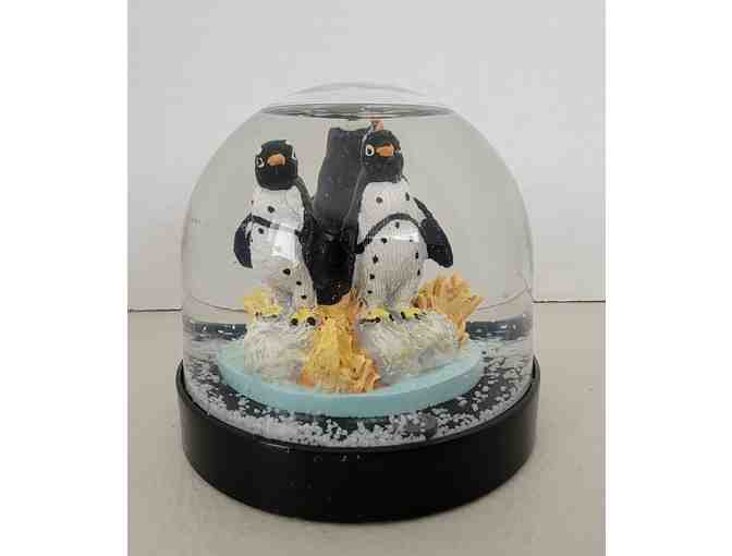 #4 Monterey Bay Aquarium Penguin Water Globe - Delightful Keepsake