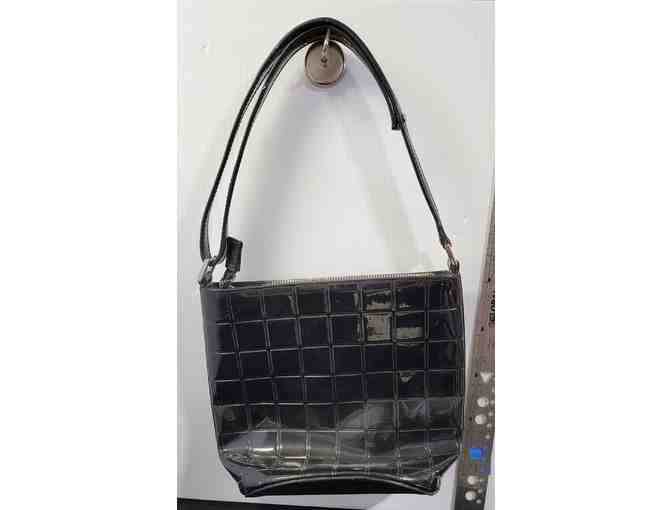 #20 - CHANEL CC Coco Mark Chocolate Bar Bag Shoulder Bag Shoulder Handbag Jersey Black