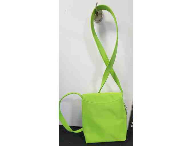 #20 Jennifer Moore Lime Green Crossbody Purse - Bright, Bold & Beautiful