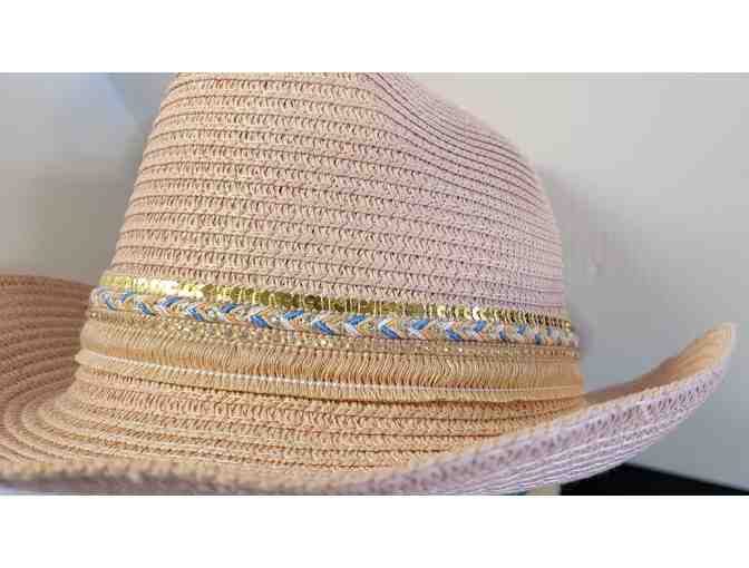 #9 Womens La Valetina Rose-Colored Cowgirl Hat Western Flair with Feminine Style