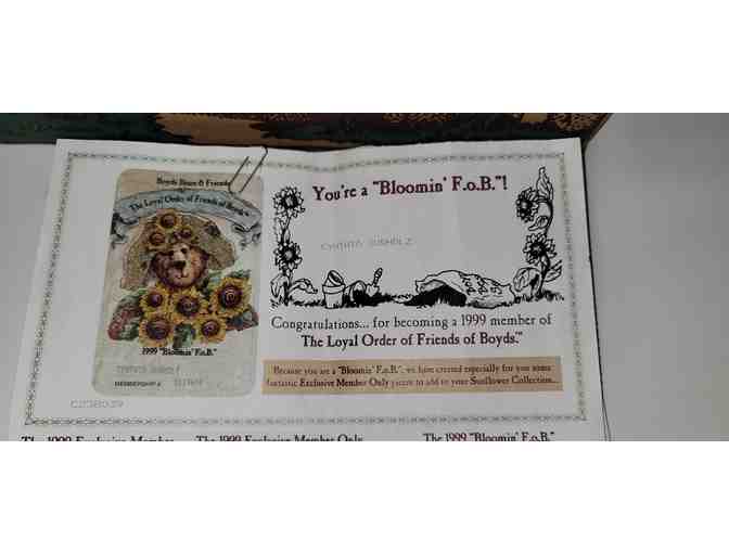 #3 - Boyds Bears - Bloomin' FOB 1999 Membership Kit