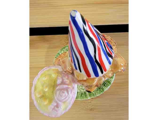 #3 - Birthday Bear Figurine - Bialosky & Friends -- Freddy (1985)