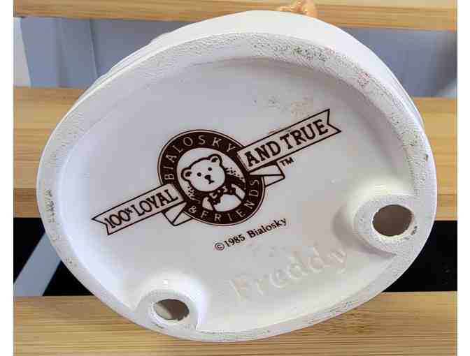 #3 - Birthday Bear Figurine - Bialosky & Friends -- Freddy (1985)