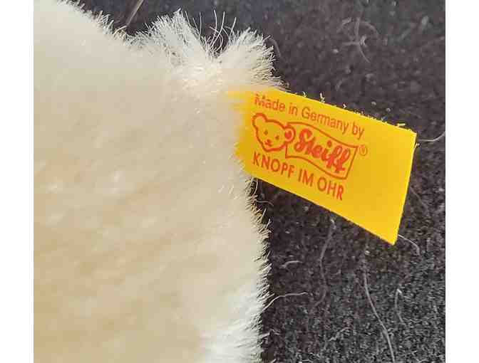Steiff Eisbar 1950 5' White Mohair Polar Bear, #031212 Original Tags Vintage