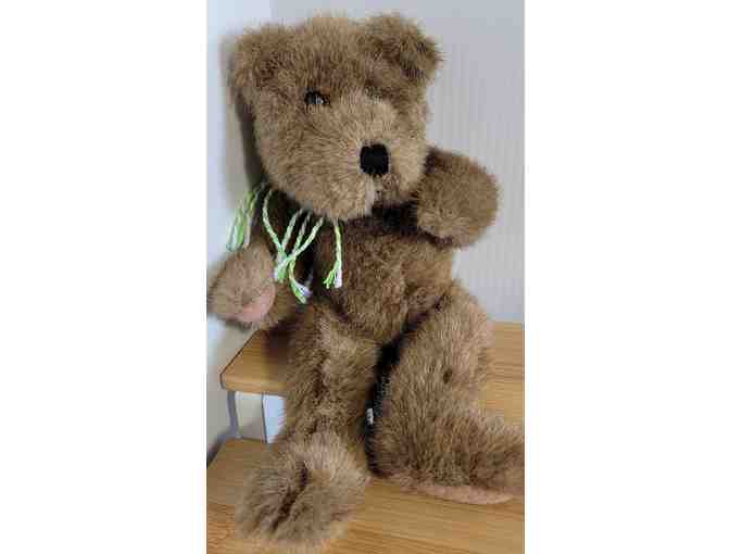 #0 Boyds Bears - Retired 12' Bartholemew B. Bean JB Bean Series Jointed Brown Be
