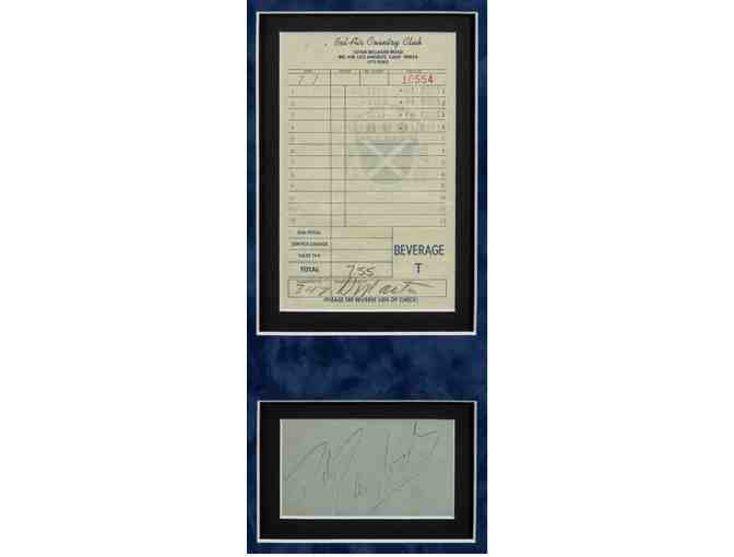 Rat Pack Ocean's 11 Autographed Las Vegas Display - Photo 3