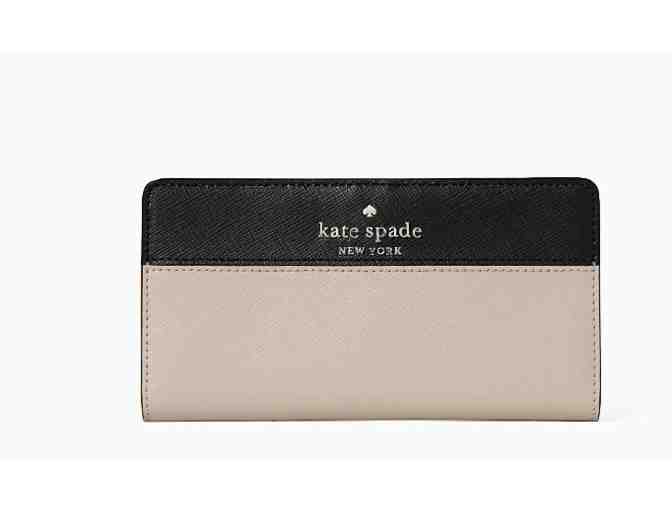 Kate Spade Staci Large Slim Bifold Wallet - Photo 1