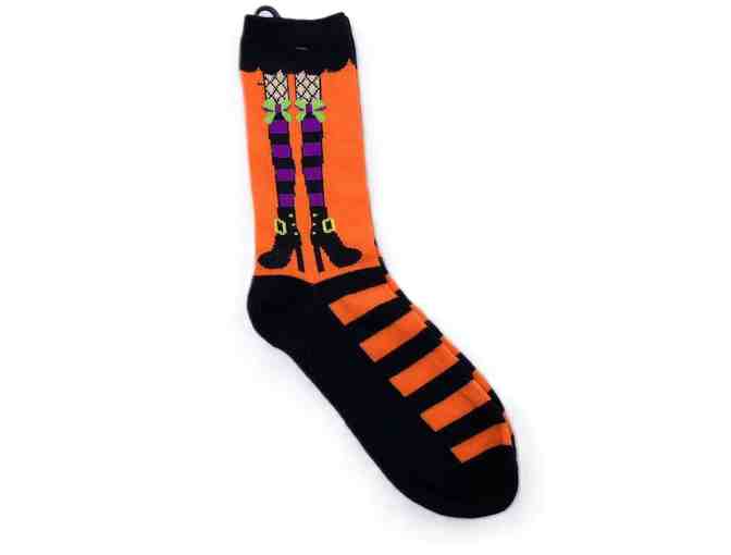 Womens Witch Crew Socks - Photo 1