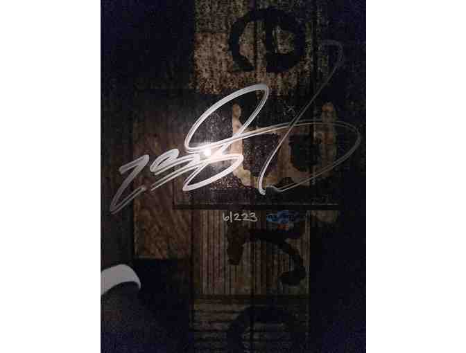 Scoring Champ Lebron James Signed Action Photo Display (Mint Condition)