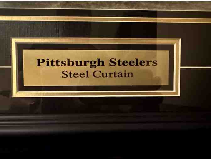 'The Steel Curtain' Signed Steelers Photo (16X20, Mint Condition)