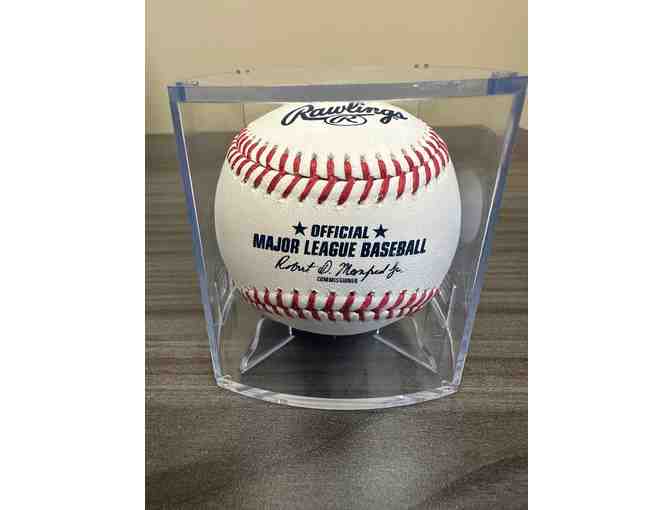 Official Major League Baseball Hand Signed By MLB Commissioner Rob Manfred
