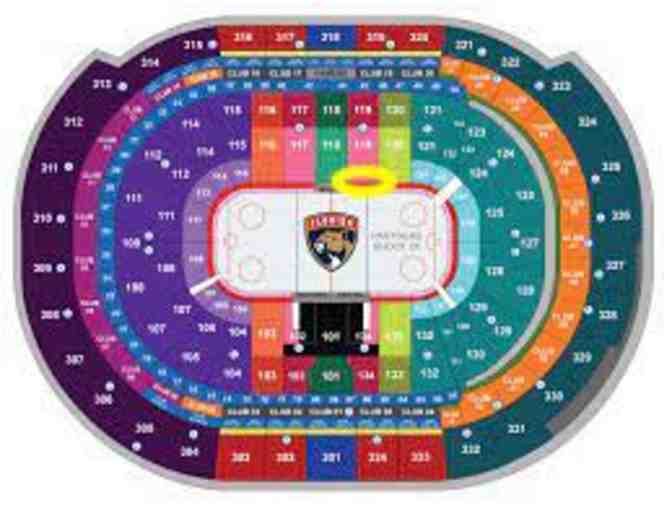 4 Front Row Tickets for the Florida Panthers vs. the Dallas Stars on 12/6