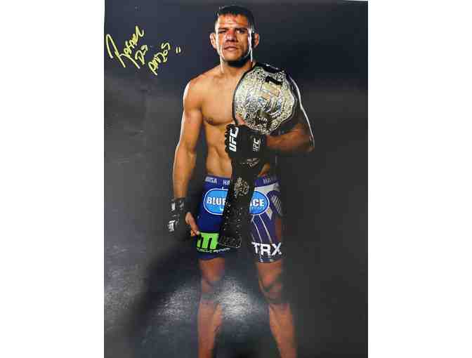 Legendary Fighters Collection: Signed Photos by Iconic Champions 8 signed Fight Pictures