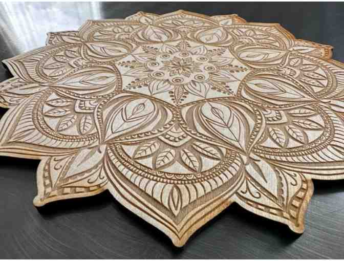 Birch Wood Mandala