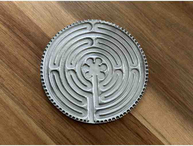 Cynthia Webb Pewter Labyrinth