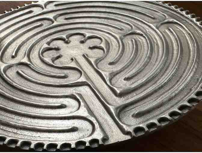 Cynthia Webb Pewter Labyrinth