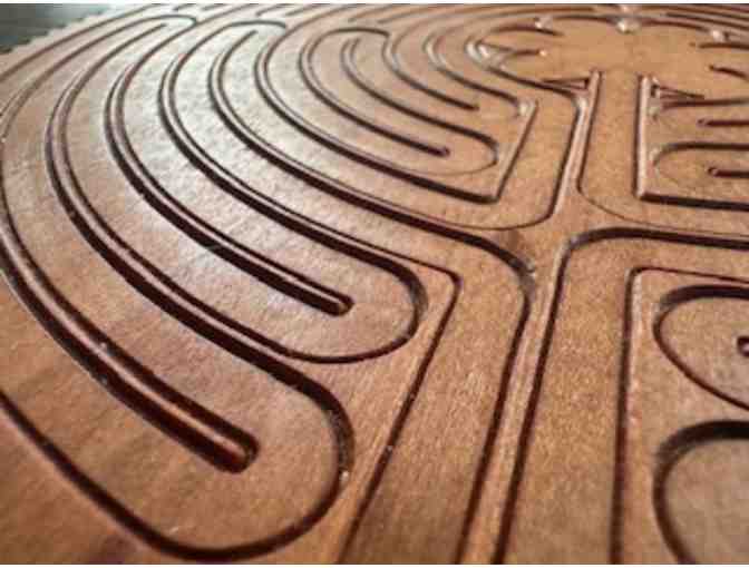 Elegant Real Wood Labyrinth |Cherry Wood