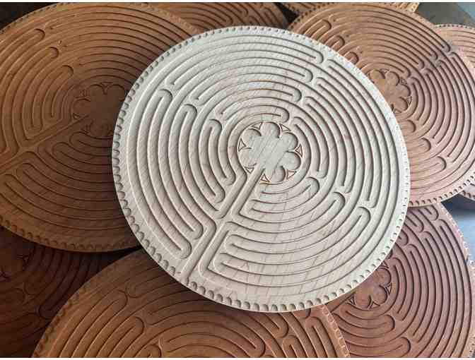 Created for our 2024 Auction | Maple Wood Labyrinth | 10-inch