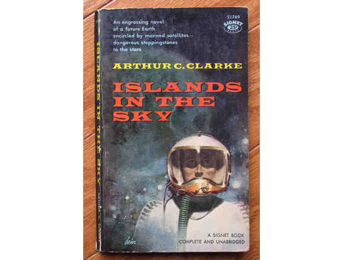 3 Vintage Arthur C. Clarke Paperbacks